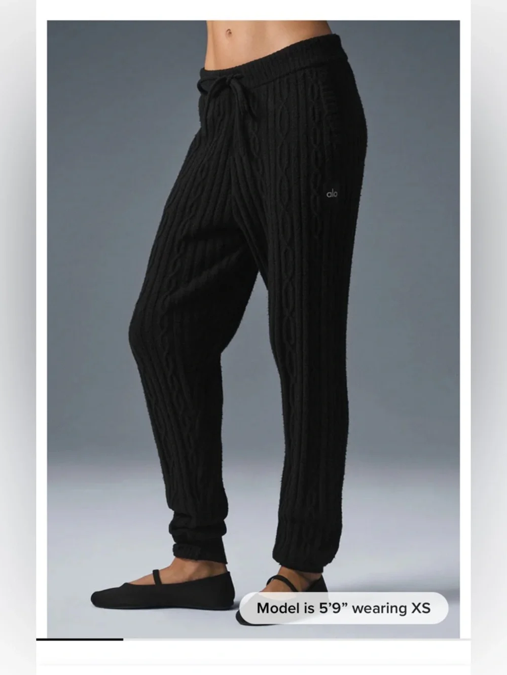 Alo cable knit set